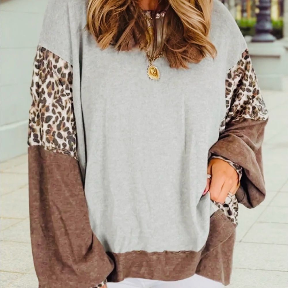 Modern Muse Patchwork Sweatshirt